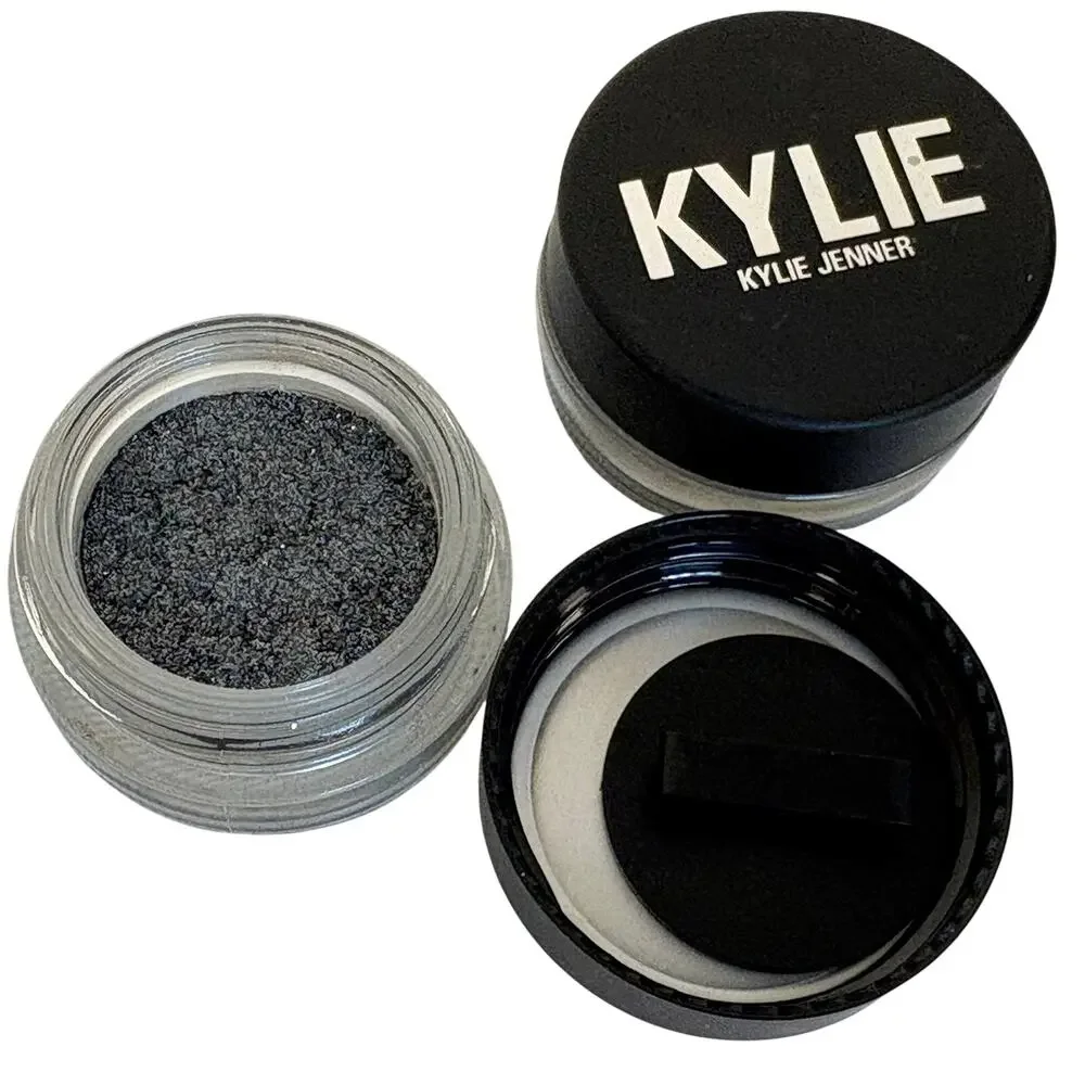 Kylie Cosmetics Shimmer Eye Glaze Coffee Bean Silver Eye Shadow .12 oz Set of 2